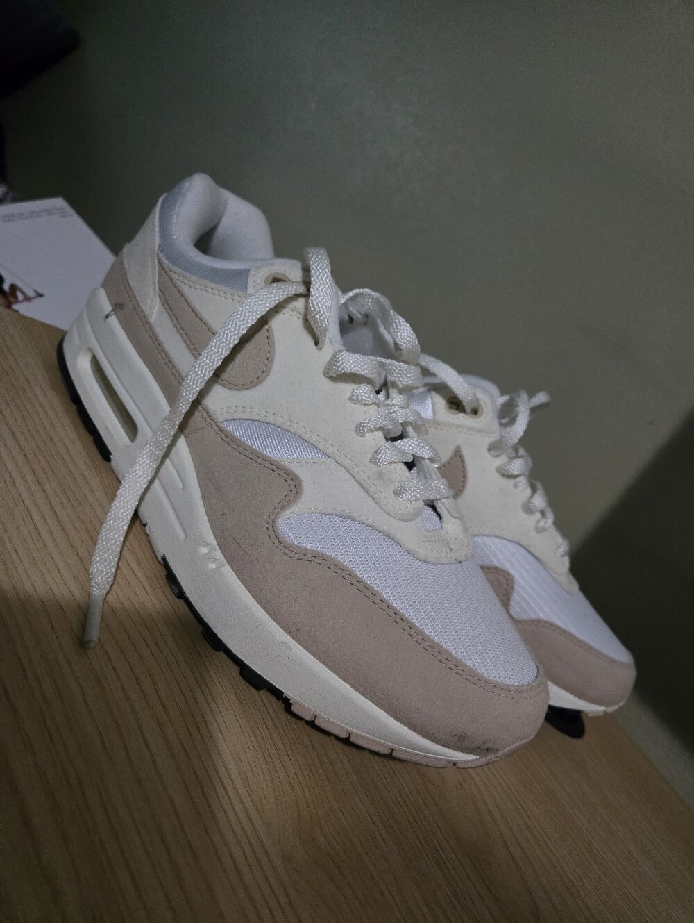 Nike Shoes | Nike Air Max 1 Pale Ivory Sanddrift White Sail